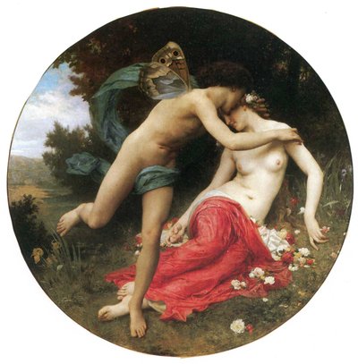 Flora og Zephyr av William Adolphe Bouguereau