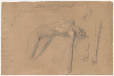 Liggende naken kvinne av William Adolphe Bouguereau