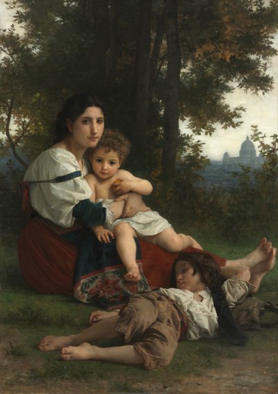 Hvile av William Adolphe Bouguereau