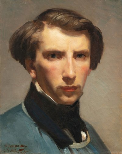 Selvportrett, 1853. av William Adolphe Bouguereau