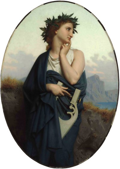 Muse Philomèle, 1861. av William Adolphe Bouguereau