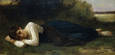 Resten, 1880 av William Adolphe Bouguereau