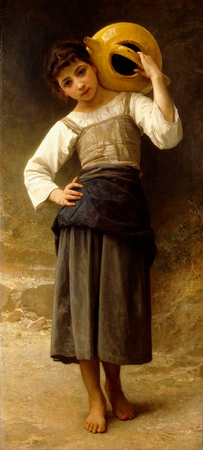 Vannjenta, av William Adolphe Bouguereau