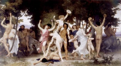 Ungdommen til Bacchus av William Adolphe Bouguereau