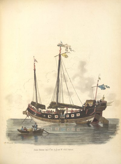 Et krigsskip av William Alexander