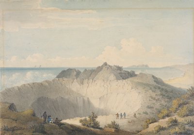 Krateret på toppen av Mount Worroray, Owhyhee av William Alexander