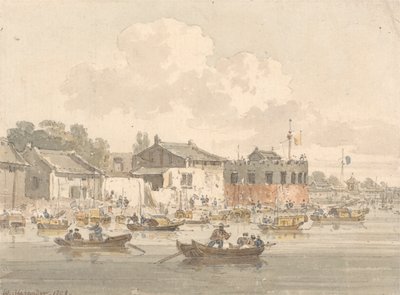 Fort overfor fabrikken, Canton av William Alexander