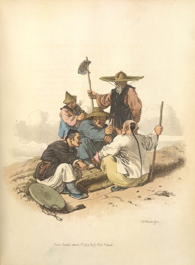 Menn som spiller terninger av William Alexander