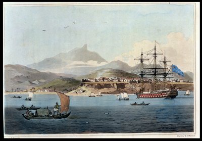 Porto Praya på øya St. Jago, plate 4 fra 