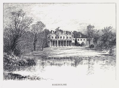 Riseholme (gravering) av William Alexander Ansted