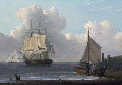Fraktscene (olje på lerret) av William Anderson