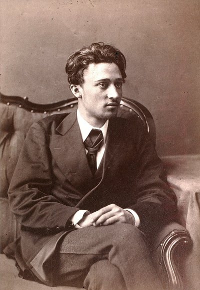 Vsevolod Garshin, russisk forfatter, sent på 1870-tallet av William Andreevich Carrick