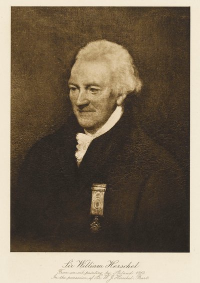 Sir William Herschel (1738–1822) (trykk) av William Artaud
