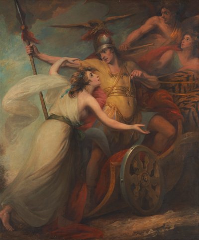 'The Triumph of Mercy' fra Collins 'Ode To Mercy' av William Artaud