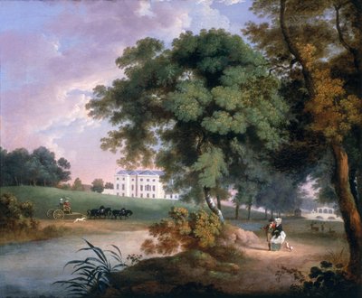 Utsikt over et hus i Irland av William Ashford