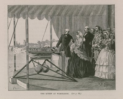 Dronning Victoria på Wimbledon av William Barnes Wollen