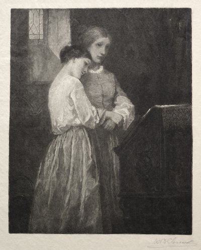 The Listeners, 1887. av William Baxter Palmer Closson