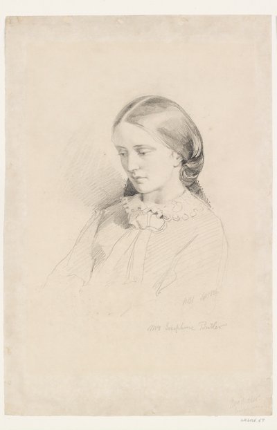 Josephine Butler, tidlig feministisk kampanje, 1856 av William Bell Scott