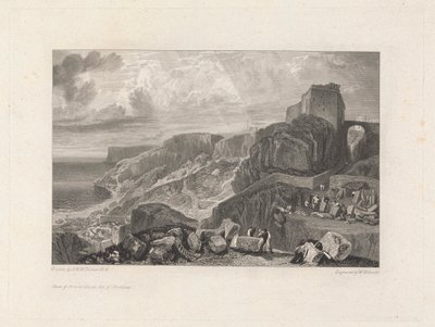 Bow and Arrow Castle, Isle of Portland av William Bernard Cooke