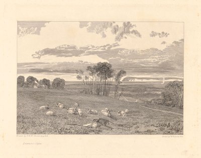 Crowhurst, Sussex av William Bernard Cooke