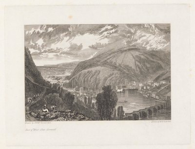 East & West Looe, Cornwall av William Bernard Cooke