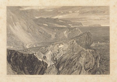 Lulworth Cove, Dorset av William Bernard Cooke