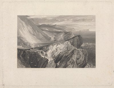 Lulworth Cove, Dorset av William Bernard Cooke