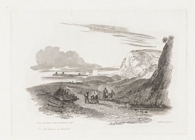 Martello Towers på Bexhill av William Bernard Cooke