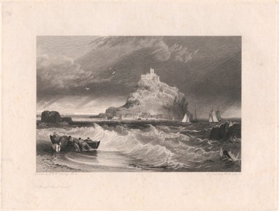 St. Michael's Mount, Cornwall av William Bernard Cooke