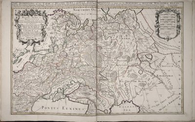 Russland Alba, eller Moscovia, 1682 av William Berry