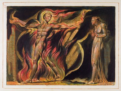 A Naked Man in Flames, plate 26 fra 
