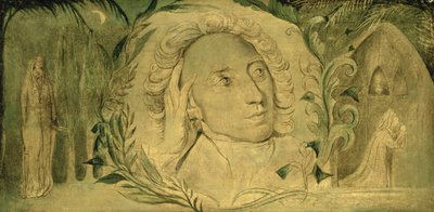 Alexander Pope, ca. 1800-03 (tempera på lerret) av William Blake