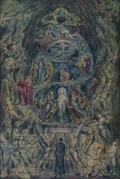 En allegori, c1820-1825, 1922. av William Blake