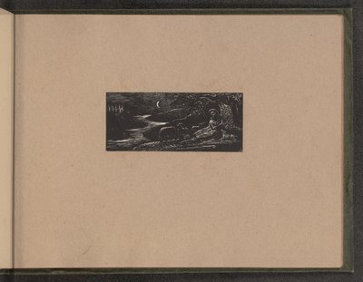 Colinet hviler om natten av William Blake
