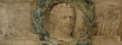 Demosthenes (tempera på lerret) av William Blake