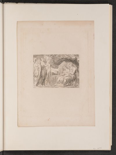 Hver mann ga ham også en del penger, 1825. av William Blake