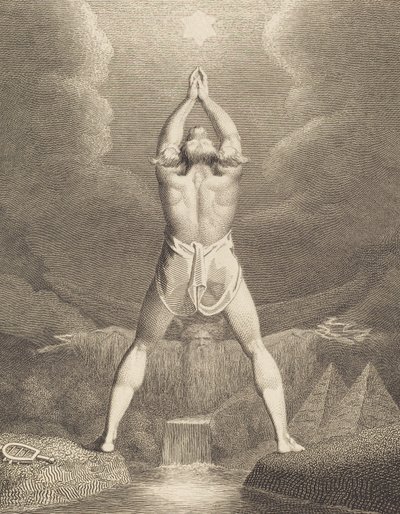 Befruktning av Egypt, 1791. av William Blake
