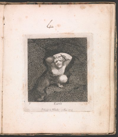 For barn. The Gates of Paradise, Plate 5, "Earth" av William Blake