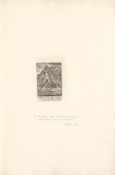 For kjønnene - The Gates of Paradise, Plate 9, Akk! av William Blake