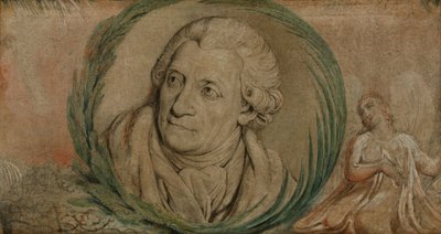 Friedrich Gottlieb Klopstock (tempera på lerret) av William Blake