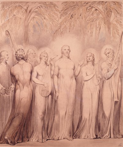 Salme om Kristus og apostlene av William Blake