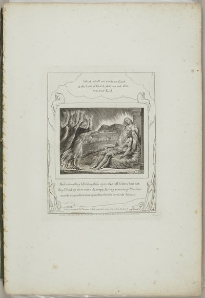 Illustrasjoner av Jobs bok av William Blake
