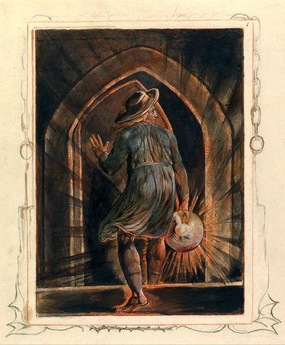 Jerusalem, Plate 1, Frontispice av William Blake