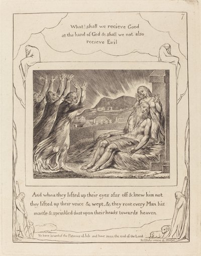 Jobs trøster av William Blake