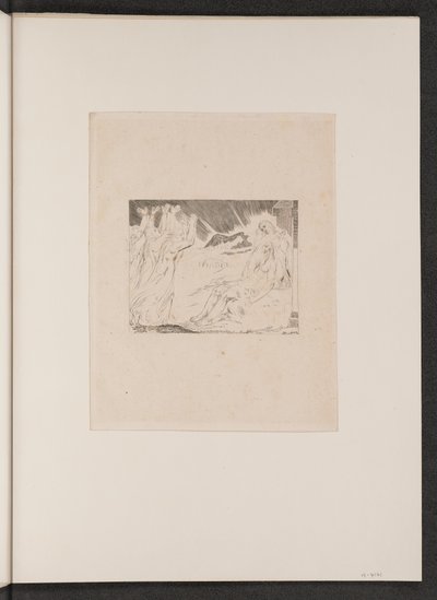 Jobs trøster, 1825. av William Blake