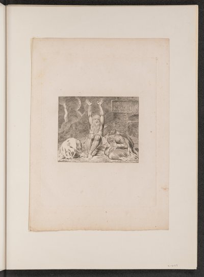 Jobs fortvilelse av William Blake