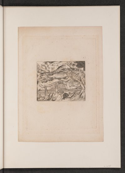 Jobs onde drømmer, 1825. av William Blake