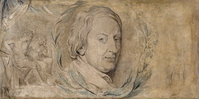 John Dryden, ca. 1800 (tempera på lerret) av William Blake
