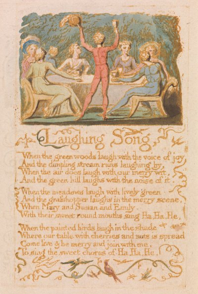 Lattervise (Plate 28) av William Blake