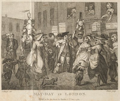 mai-dagen i London, 1784. av William Blake